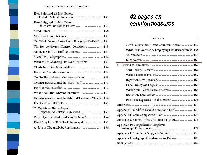 42 pages on countermeasures 