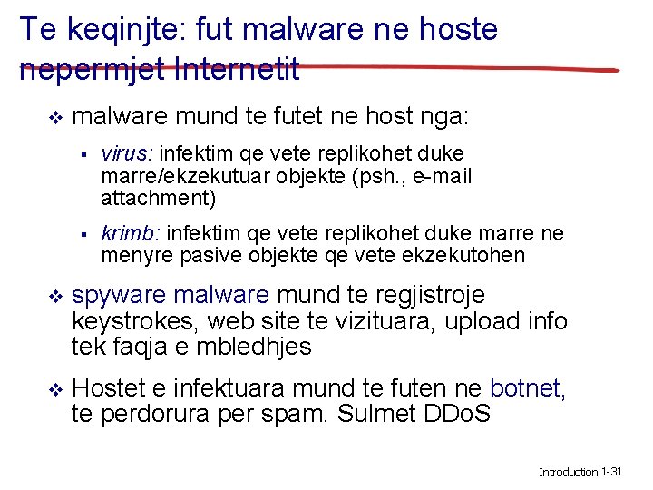 Te keqinjte: fut malware ne hoste nepermjet Internetit v malware mund te futet ne