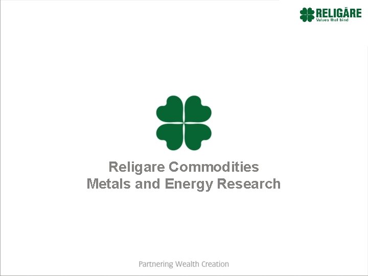 Religare Commodities Metals and Energy Research 