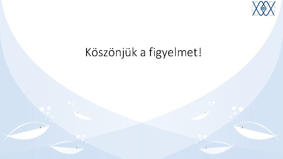 Köszönjük a figyelmet! 