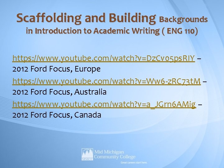 Scaffolding and Building Backgrounds in Introduction to Academic Writing ( ENG 110) https: //www. Scaffolding and Building Backgrounds in Introduction to Academic Writing ( ENG 110) https: //www.