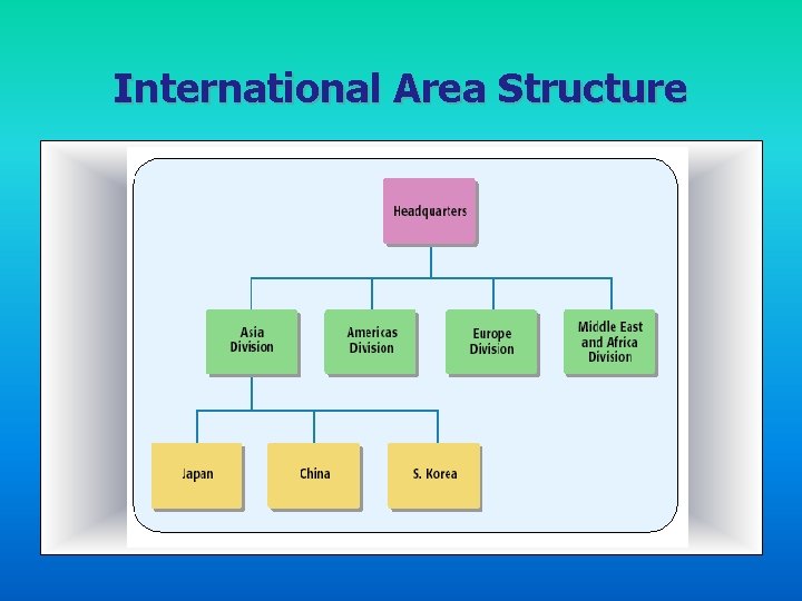 International Area Structure 