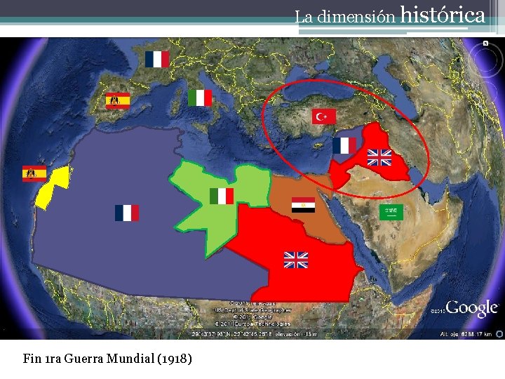 La dimensión histórica Fin 1 ra Guerra Mundial (1918) 