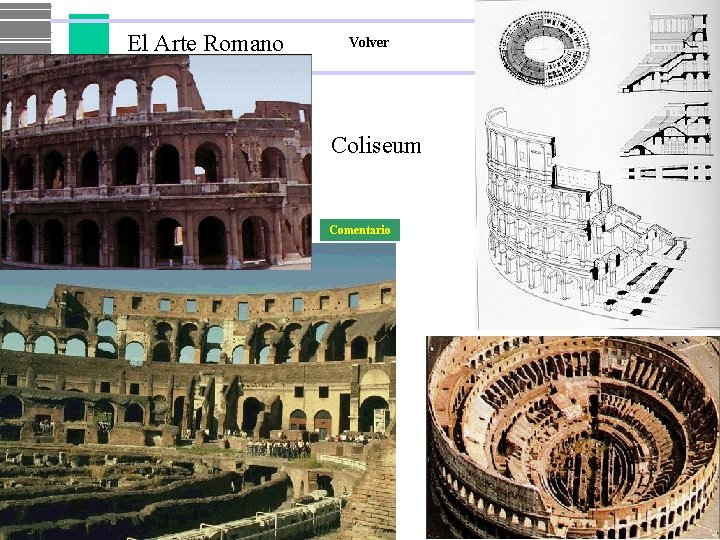 El Arte Romano Volver Coliseum Comentario 