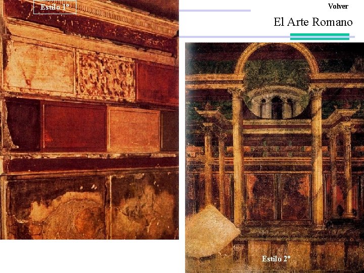 Estilo 1º Volver Pompeyo El Arte Romano Ara Pacis Afrodita Estilo 4º Estilo 2º