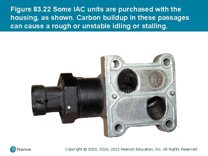 Figure 83. 22 Some IAC units are purchased with the housing, as shown. Carbon