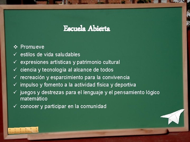 Escuela Abierta v ü ü ü Promueve estilos de vida saludables expresiones artísticas y Escuela Abierta v ü ü ü Promueve estilos de vida saludables expresiones artísticas y