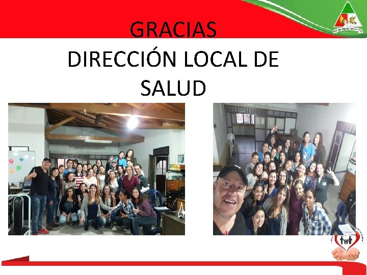 GRACIAS DIRECCIÓN LOCAL DE SALUD 