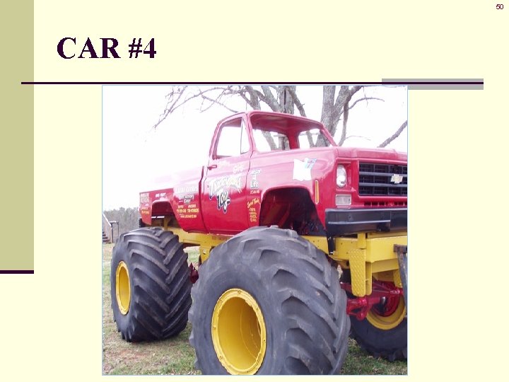 50 CAR #4 50 CAR #4