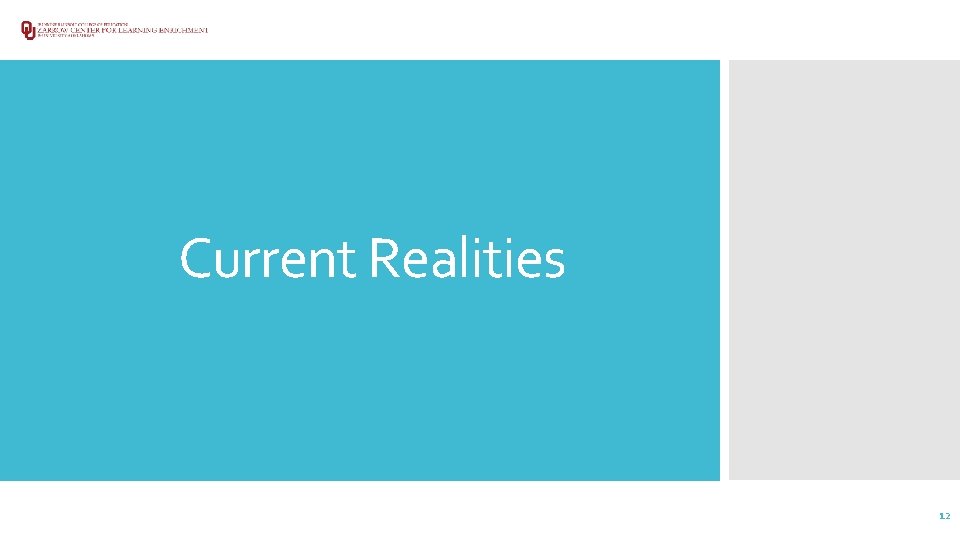 Current Realities 12 