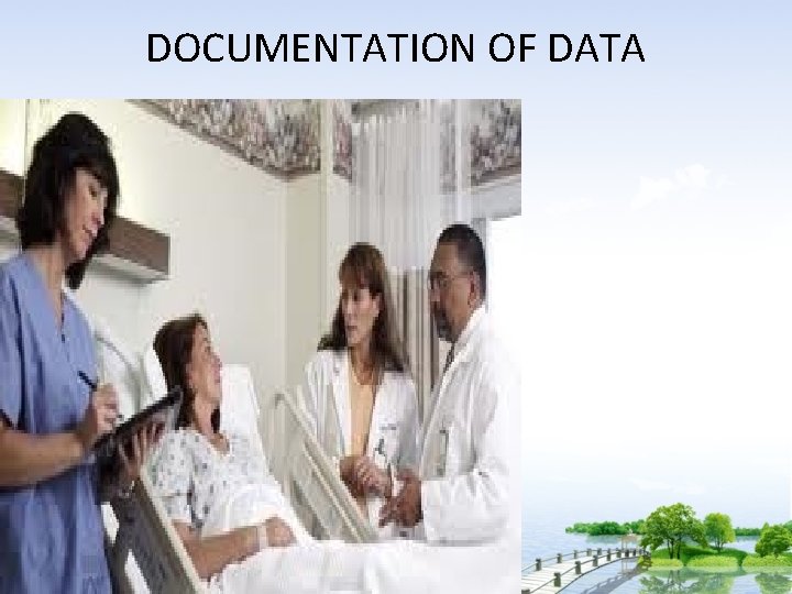 DOCUMENTATION OF DATA 