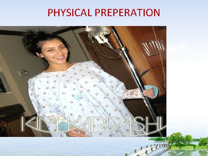 PHYSICAL PREPERATION 