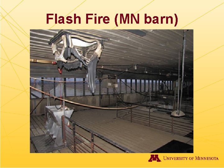 Flash Fire (MN barn) 