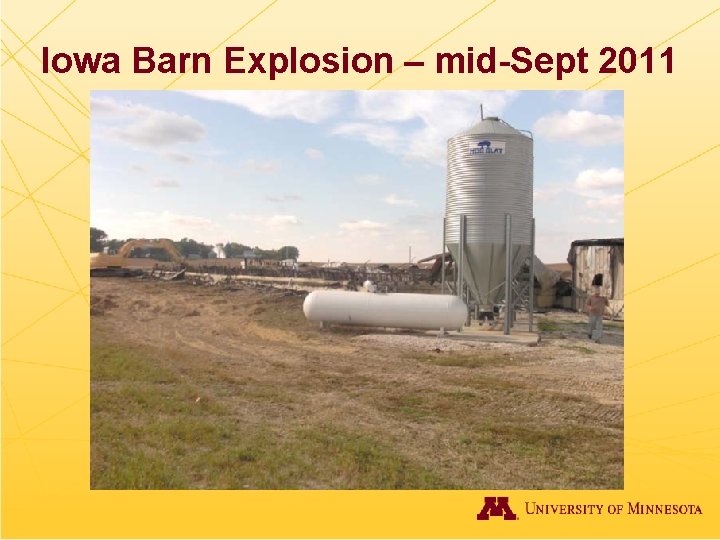 Iowa Barn Explosion – mid-Sept 2011 