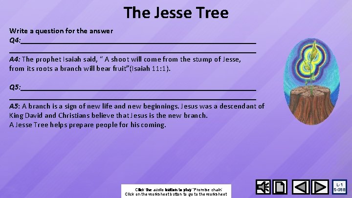 The Jesse Tree Write a question for the answer Q 4: A 4: The