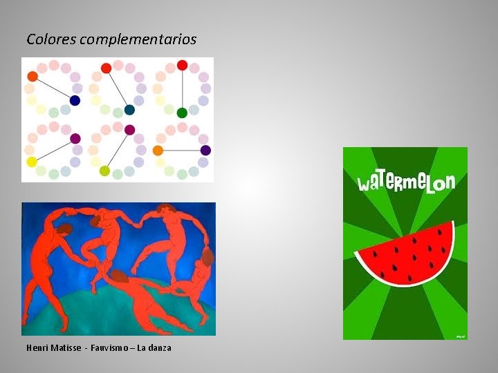 Colores complementarios Henri Matisse - Fauvismo – La danza 