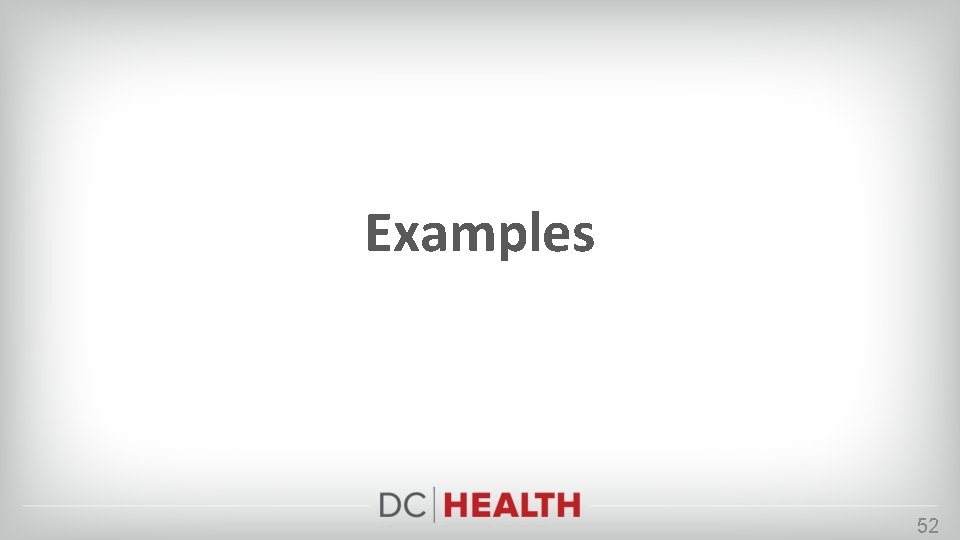 Examples 52 