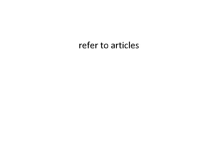 refer to articles 
