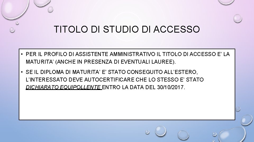 Valutazione Domande 3 Fascia A T A Domande