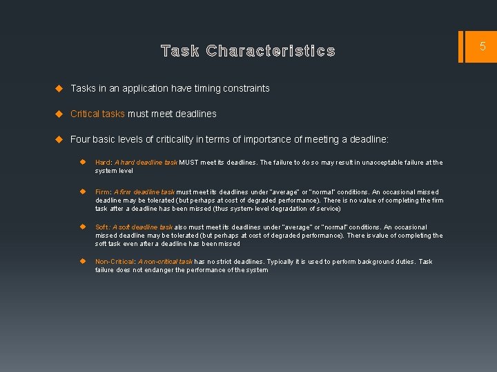 1 Rationale Of Ravenscar Profile Executive Summary Adapted