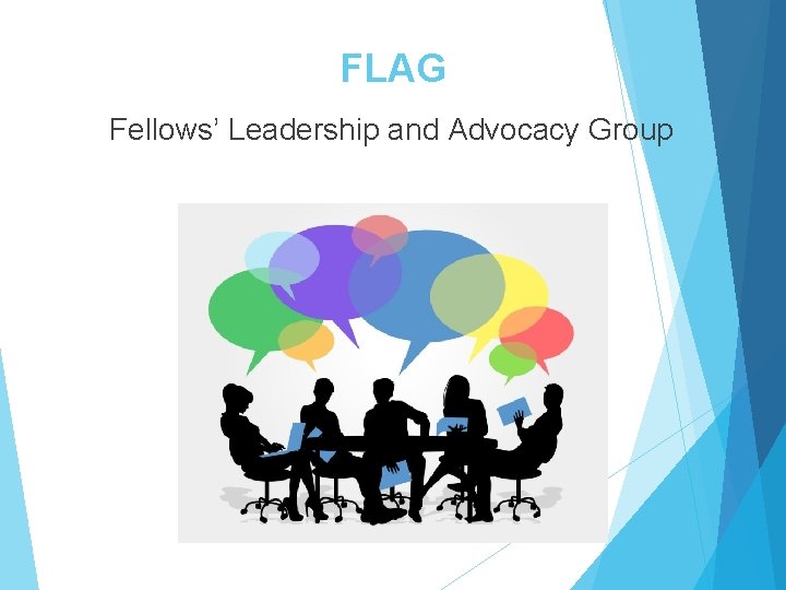 FLAG Fellows’ Leadership and Advocacy Group 