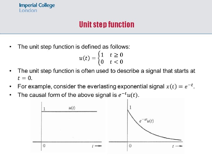Unit step function 