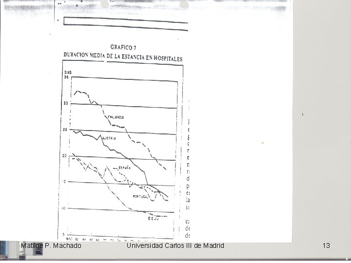 Matilde P. Machado Universidad Carlos III de Madrid 13 