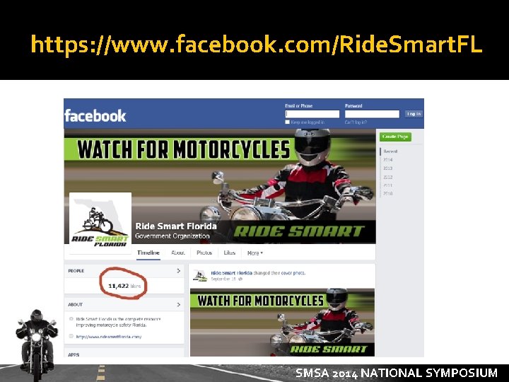 https: //www. facebook. com/Ride. Smart. FL SMSA 2014 NATIONAL SYMPOSIUM 