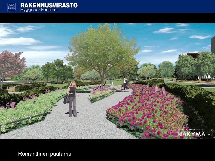 Romanttinen puutarha 