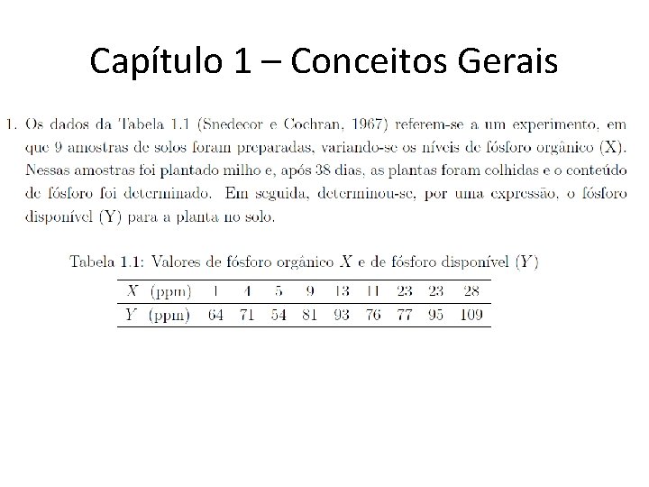 Capítulo 1 – Conceitos Gerais Capítulo 1 – Conceitos Gerais