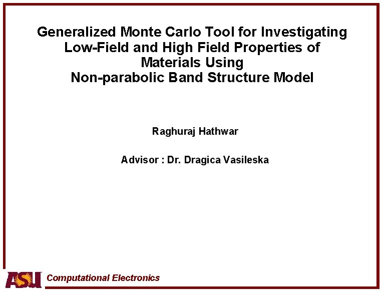 Generalized Monte Carlo Tool for Investigating Low-Field and High Field Properties of Materials Using