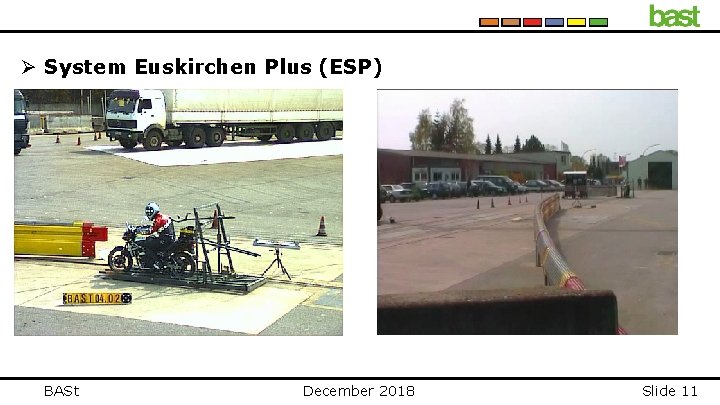 Ø System Euskirchen Plus (ESP) BASt December 2018 Slide 11 