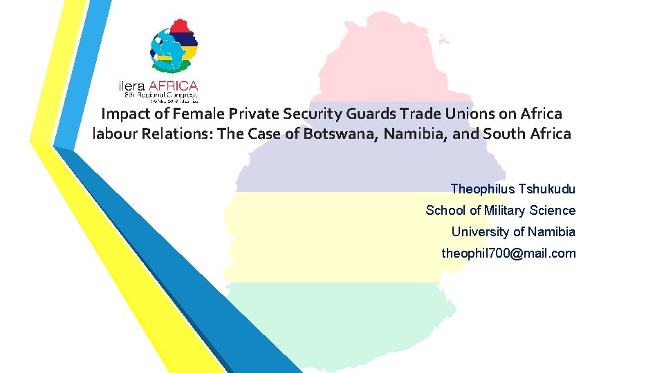 Impact of Female Private Security Guards Trade Unions on Africa labour Relations: The Case