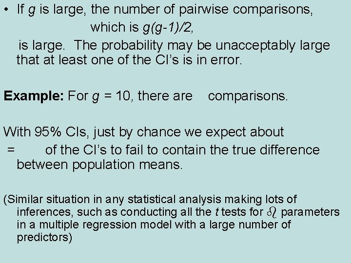 12 Comparing Groups Analysis of Variance ANOVA Methods