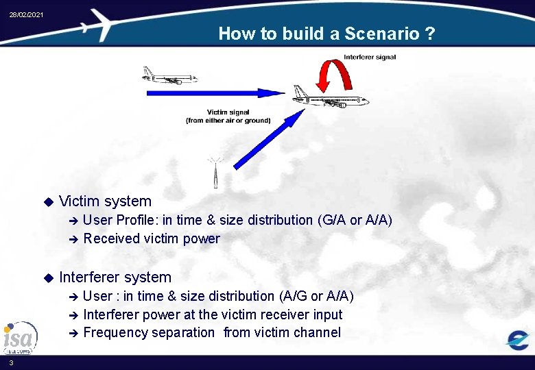 28/02/2021 How to build a Scenario ? u Victim system User Profile: in time