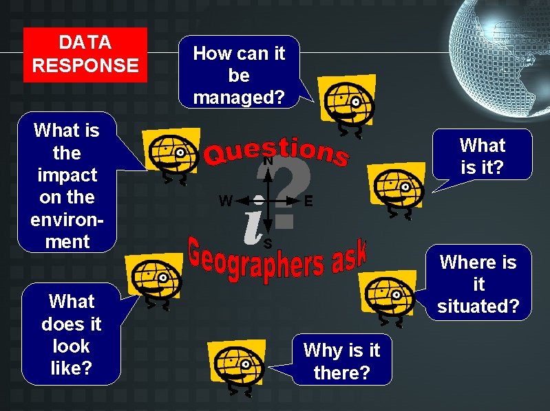 DATA RESPONSE How can it be managed? What is the impact on the environment DATA RESPONSE How can it be managed? What is the impact on the environment