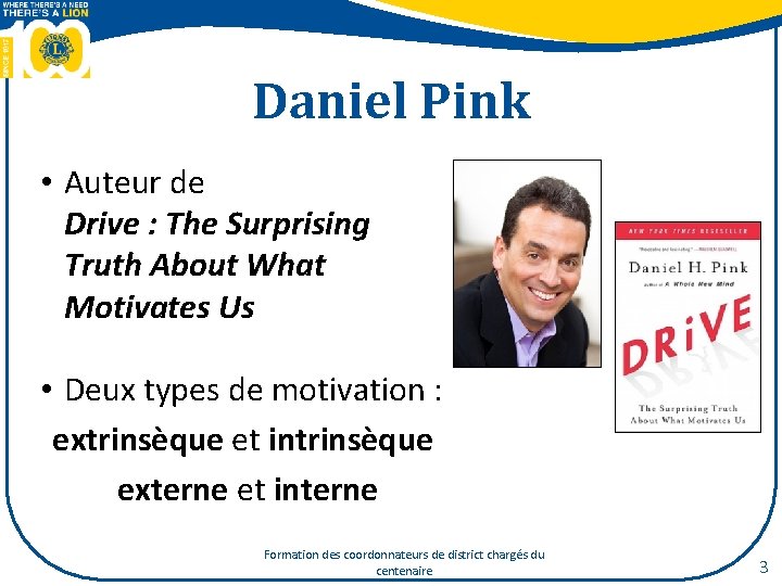 Daniel Pink • Auteur de Drive : The Surprising Truth About What Motivates Us