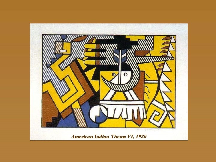 American Indian Theme VI, 1980 