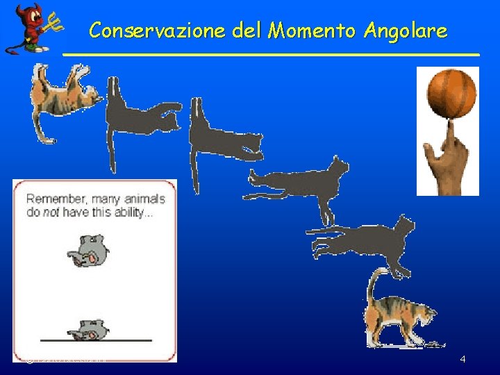 Conservazione del Momento Angolare © Dario Bressanini 4 