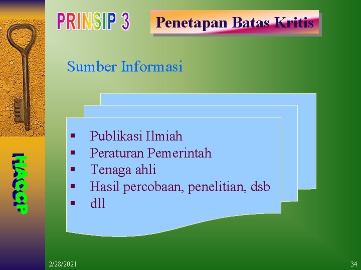 Penetapan Batas Kritis Sumber Informasi § § § 2/28/2021 Publikasi Ilmiah Peraturan Pemerintah Tenaga