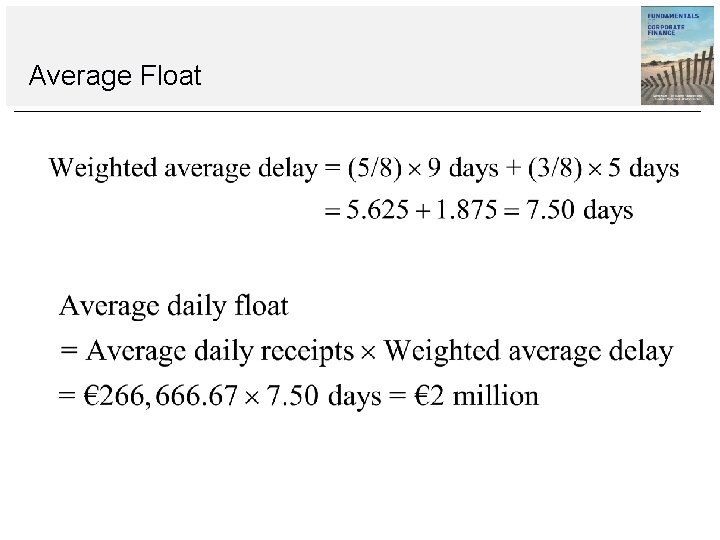Average Float Average Float