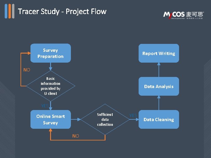 Tracer Study - Project Flow Survey Preparation Report Writing Basic information provided by U