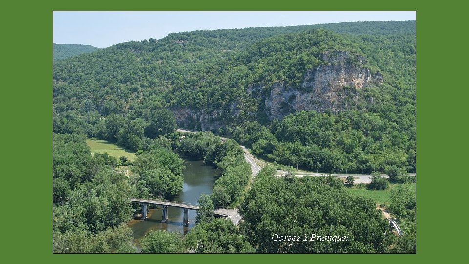 Gorges à Bruniquel 