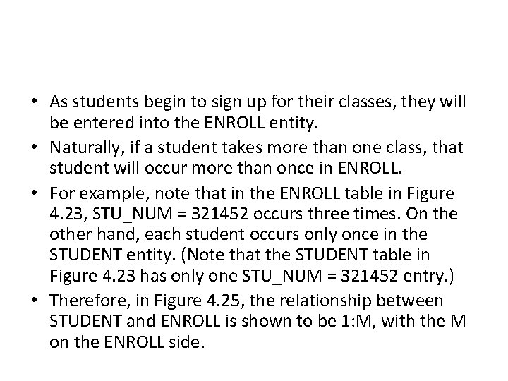  • As students begin to sign up for their classes, they will be