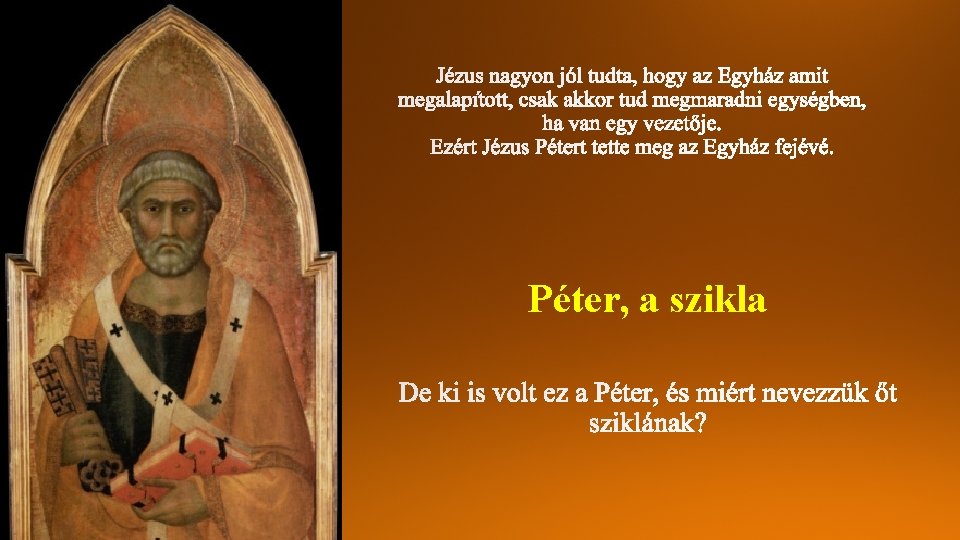 Péter, a szikla 