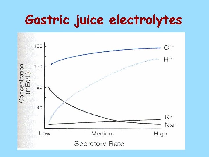 Gastric juice electrolytes 