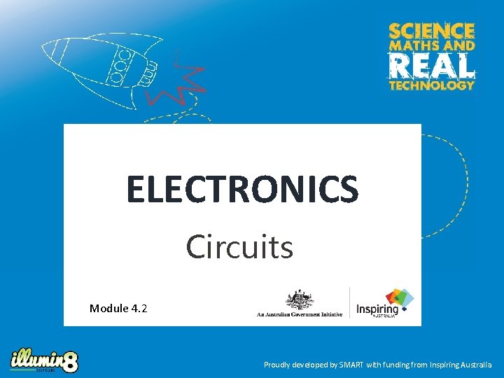 ELECTRONICS Circuits Module 4. 2 Proudly developed by SMART with funding from Inspiring Australia