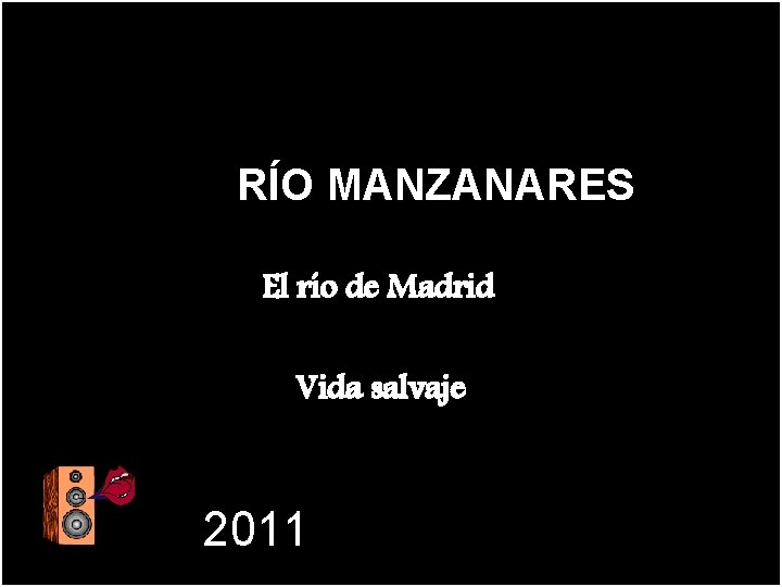 RÍO MANZANARES El río de Madrid Vida salvaje 2011 