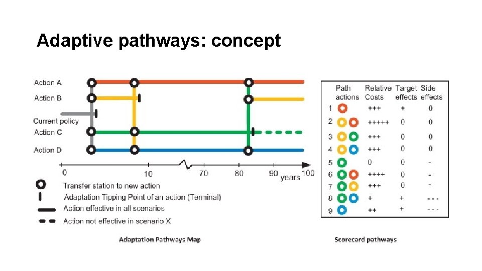 Adaptive pathways: concept 