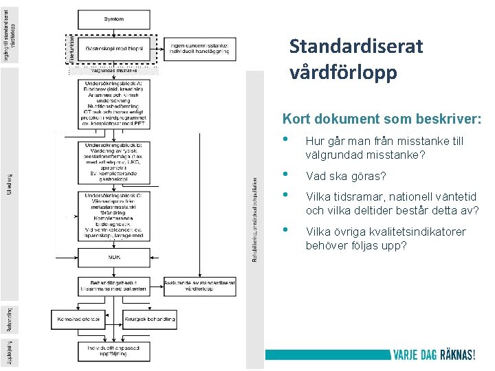 Standardiserat vårdförlopp Kort dokument som beskriver: 2014 -03 -14 • Hur går man från